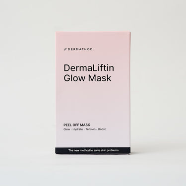 liquid sheet mask in a pink box