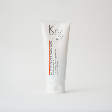 white bottle of sheet mask