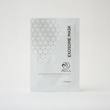face sheet mask in white packaging