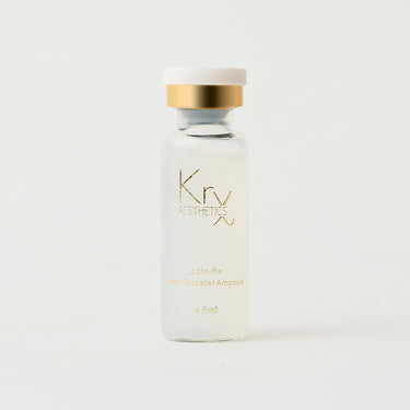 clear ampoule of skincare serum