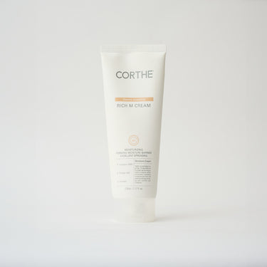 facial cream in white packaging