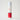 white bottle of skincare toner with a red label