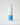 white bottle of facial wash with blue label