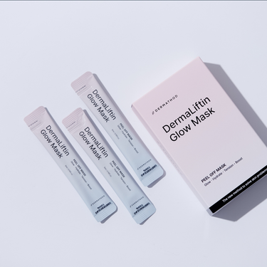 individual skincare masks with a box 