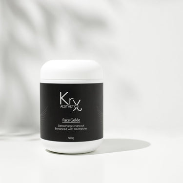 KrX Face Gelee Detoxifying Charcoal Modeling Mask - by Kin Aesthetics